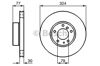 Диск гальмівний передній 0986479116 BOSCH