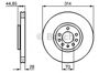 Гальмо дискове переднє 0986479143 BOSCH