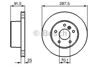 Гальмо дискове переднє 0986479146 BOSCH