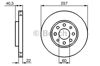 Гальмо дискове переднє 0986479223 BOSCH