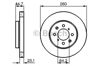 Диск переднього гальма 0986479226 BOSCH