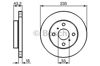 Ротор гальмівний 0986479244 BOSCH