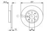 Гальмо дискове переднє 0986479402 BOSCH