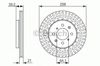 Гальмо дискове переднє 0986479594 BOSCH