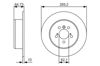 Дискові гальма 0986479R00 BOSCH