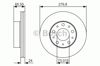 Диск гальмівний передній 0986479S70 BOSCH