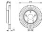 Ротор гальмівний 0986479U19 BOSCH