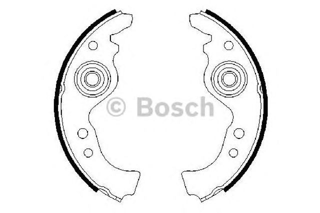 Bosch щоки гальмів,fiat fiorino,ritmo ,lancia,seat ibiza -93 0 986 487 030