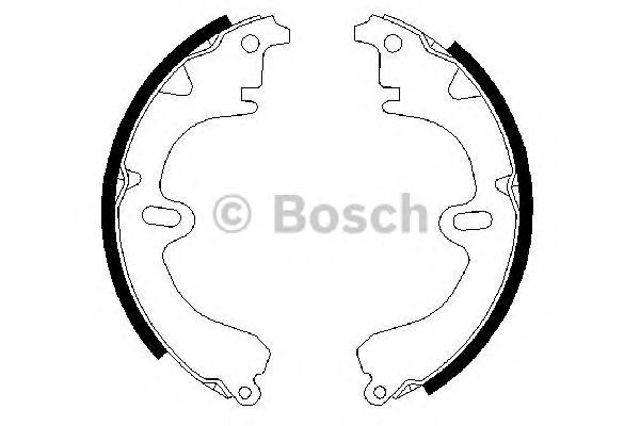 Bosch щоки гальмівні toyota corolla -00, 0 986 487 277