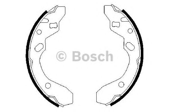 Bosch mazda щоки гальмівні 323 91- 98 (20036) 0 986 487 417