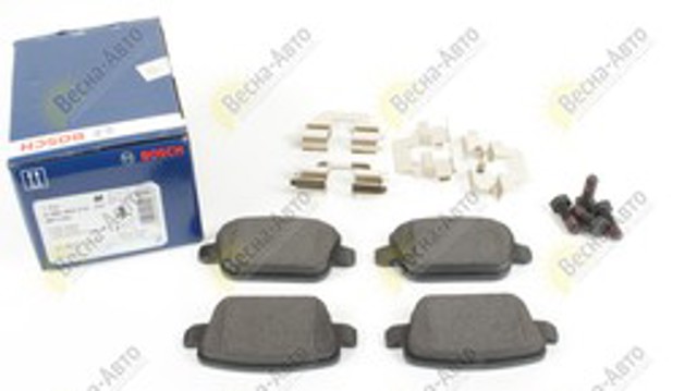 Bosch гальмівні колодки дискові задн,  (з пластинами) ford mondeo 06- volvo s80 0 986 494 214