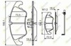 Колодки гальмівні передні, дискові 0986494259 BOSCH