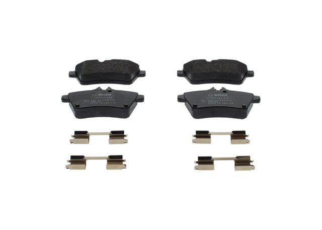 Колодки гальмівні дискові комплект 0986494570 BOSCH