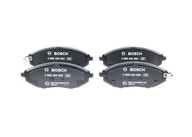 Колодки передні 0986494684 BOSCH