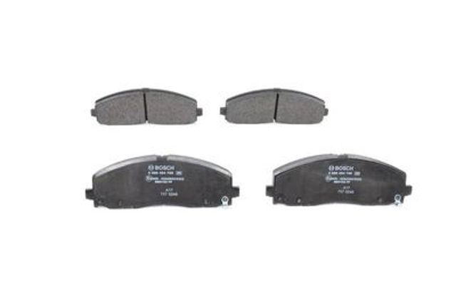 Колодки гальмівні передні, дискові 0986494769 BOSCH
