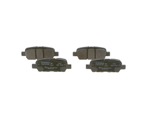 Комплект задніх колодок 0986494857 BOSCH