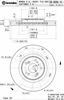 Гальмо дискове переднє 09B26910 BREMBO