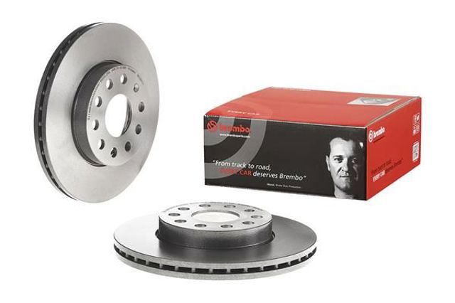 Диск переднього гальма 09C54711 BREMBO