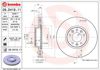 Гальмо дискове переднє 09D41911 BREMBO