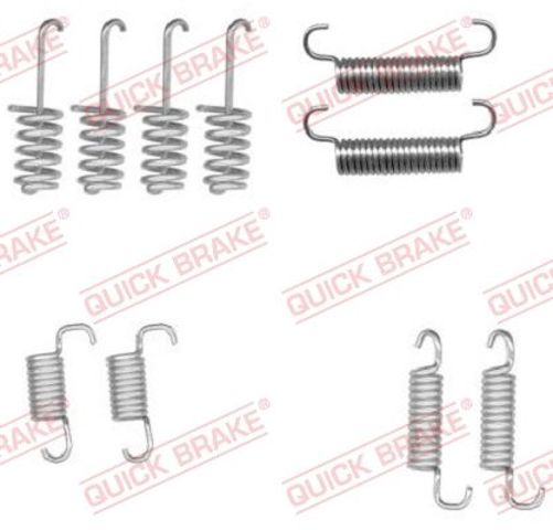 Монтажний комплект задніх барабанних колодок 1050004 QUICK BRAKE
