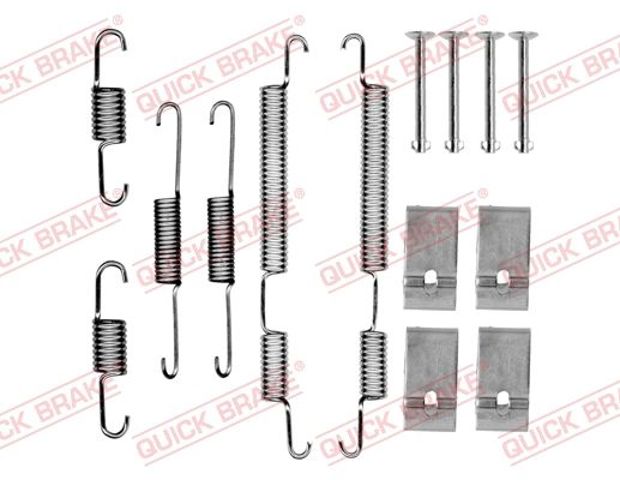 Ремкомплект задніх гальм 1050017 QUICK BRAKE