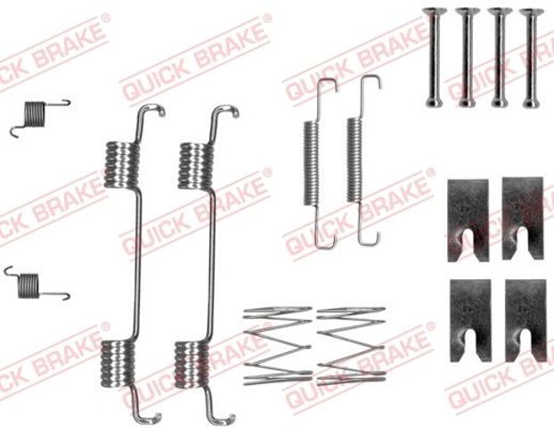 Ремкомплект задніх гальм 1050023 QUICK BRAKE