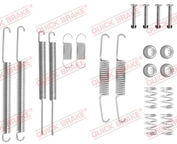 Монтажний комплект задніх барабанних колодок 1050598 QUICK BRAKE