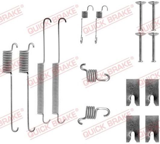 Ремкомплект гальмівних колодок 1050732 QUICK BRAKE