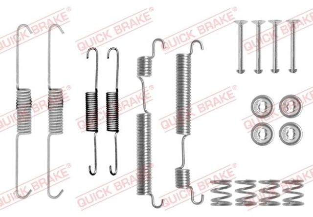 Ремкомплект задніх гальм 1050770 QUICK BRAKE