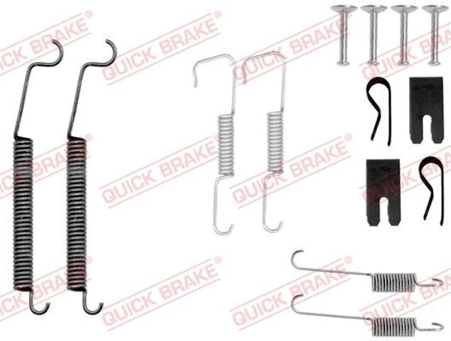 Ремкомплект гальмівних колодок 1050805 QUICK BRAKE