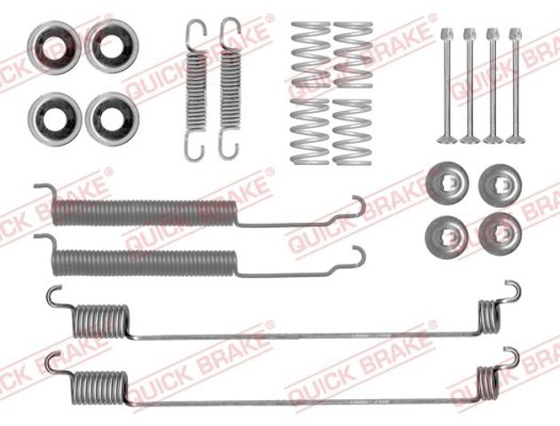 Ремкомплект торм. колодок 1050843 QUICK BRAKE