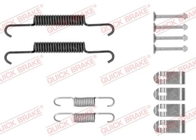 Ремкомплект задніх гальм 1050881 QUICK BRAKE
