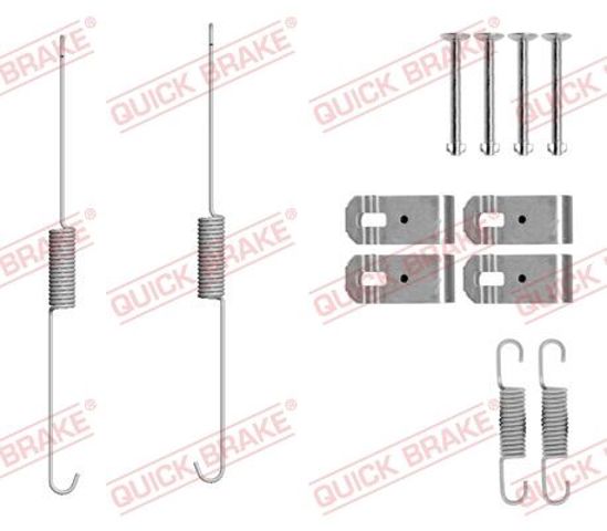 Ремкомплект задніх гальм 1050888 QUICK BRAKE
