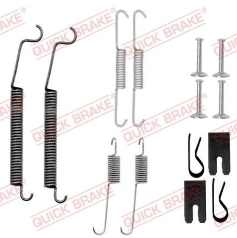 Монтажний комплект задніх барабанних колодок 1050891 QUICK BRAKE