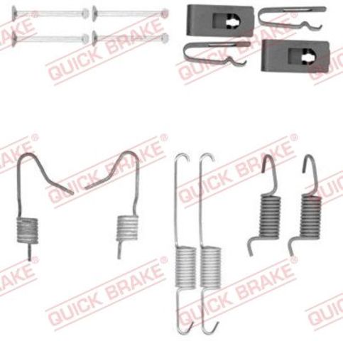 Ремкомплект торм. колодок 1050898 QUICK BRAKE