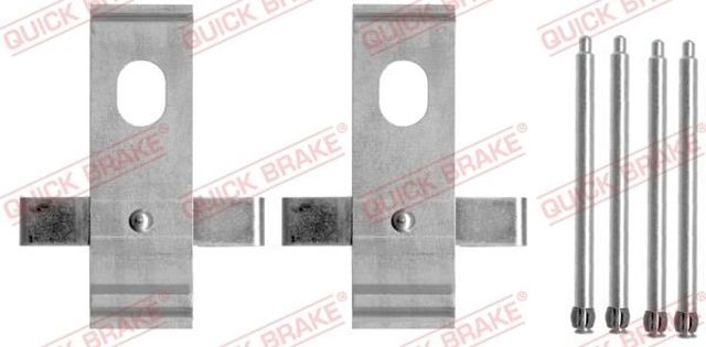 Ремкомплект гальмівних колодок 1091634 QUICK BRAKE