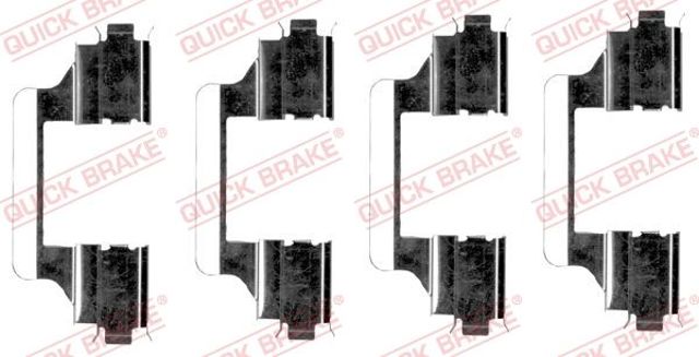 Ремкомплект передніх гальм 1091656 QUICK BRAKE