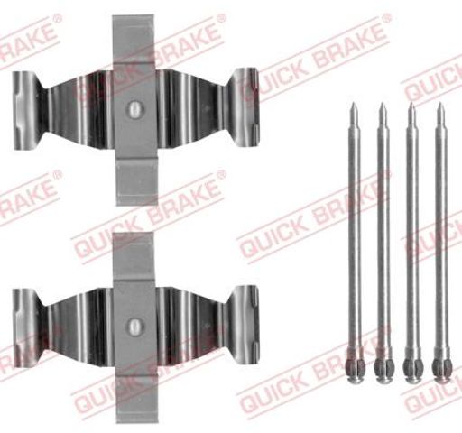 Ремкомплект передніх гальм 1091803 QUICK BRAKE