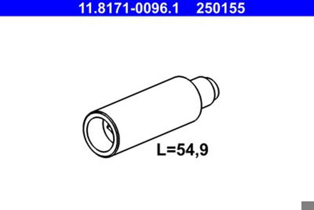 Втулка напрямна переднього гальмівного супорта 11.8171-0096.1