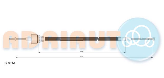 Трос зчеплення 130162 ADRIAUTO