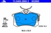 Задні колодки 13046028602 ATE