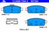 Задні колодки 13046072642 ATE