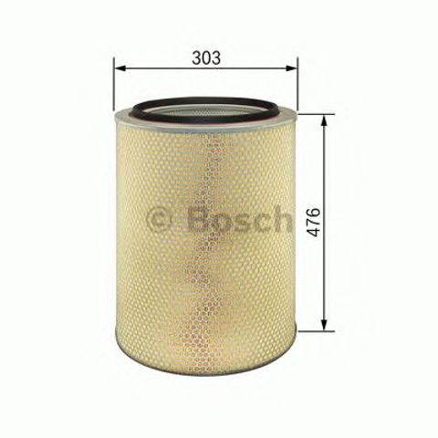 Фільтр повітряний 1457429969 BOSCH