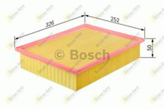 Bosch s3578 фільтр повітряний opel vectra c 1,6/1,8 02- signum 1,8 03- (25250326) 1 457 433 578