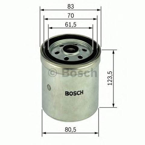Bosch ,n4154 h=123mm фільтр паливний диз. iveco man renault scania volvo claas 1 457 434 154