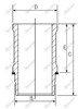 Гільза циліндра 1463491000 GOETZE