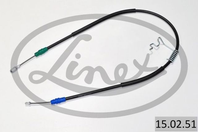 Трос ручного гальма задній, правий 150251 LINEX