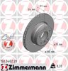 Диск переднього гальма 150340220 ZIMMERMANN
