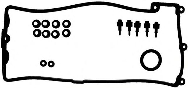 Прокладка клапанної кришки 5-8циліндрів bmw 5 (e60), 6 (e63), 7 (e65), x5 (e53, e70) 4.4/4.8 00- 15-37332-01