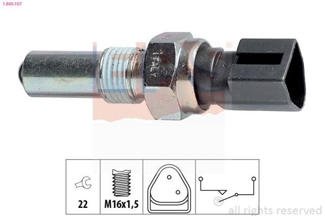 Вмикач ліхтарів заднього ходу 1860107 EPS